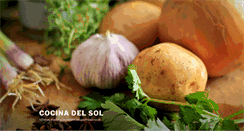 Desktop Screenshot of cocinadelsol.com